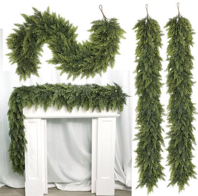 6 FT Artificial Cedar Garlands